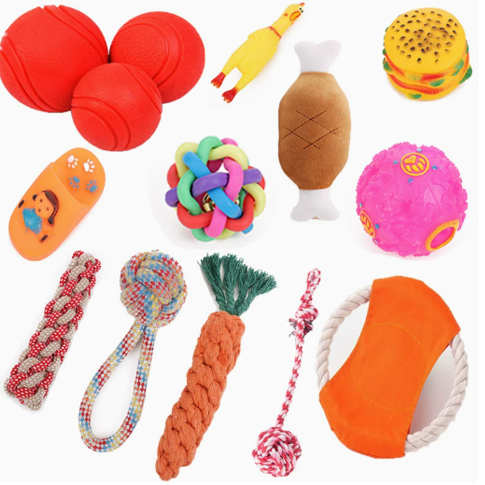 Pet Dog Toys and Supplies, Fri - Interactive Squeaky Plush Dog Toy review and price
