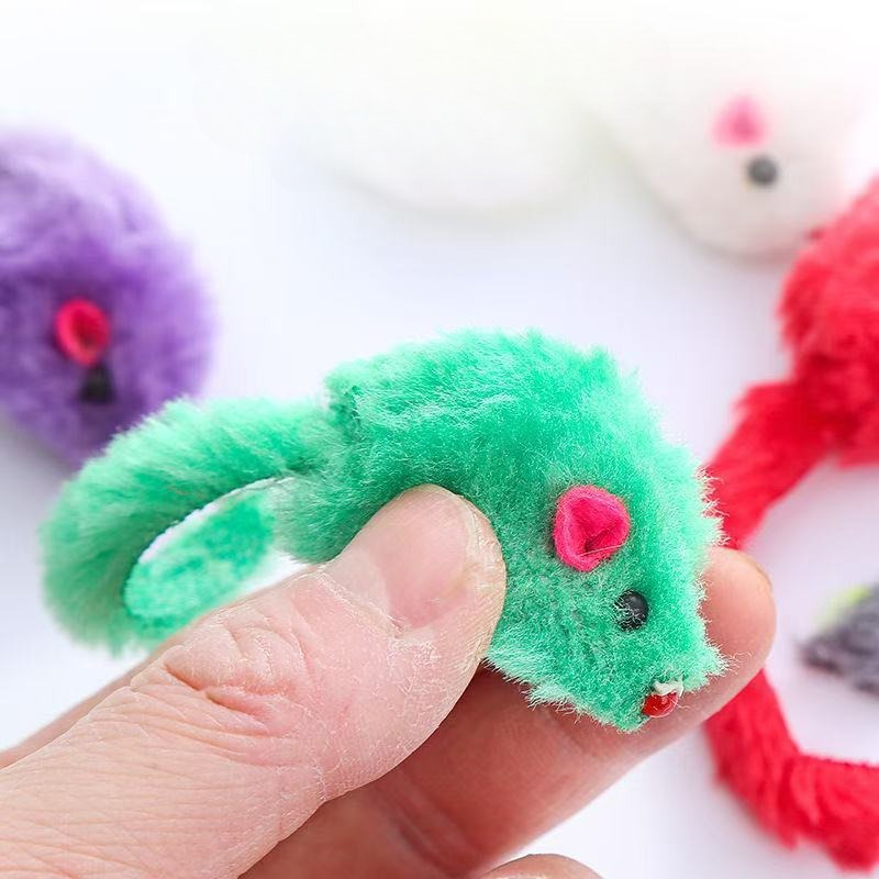 Cat Mouse Toy Squeaky Prefille - Catnip Interactive Plush Mouse review and price