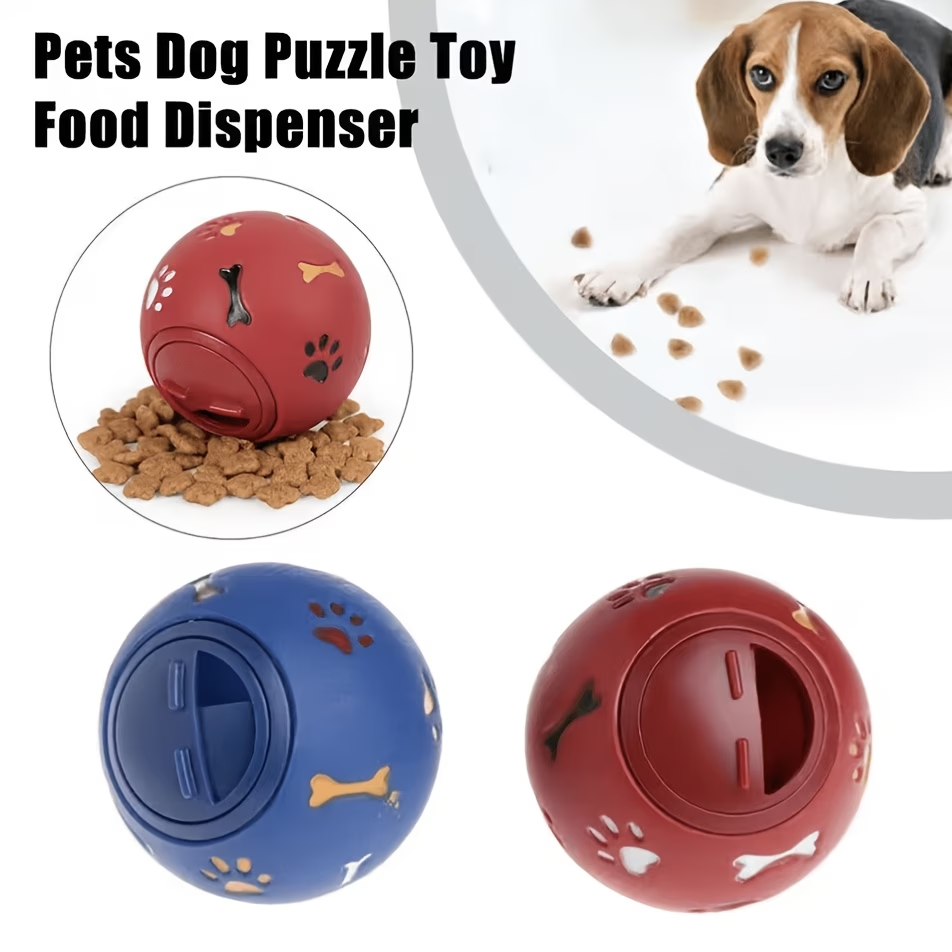 Treat‑Dispensing Ball For Dogs - Dog Puzzle Feeder Toy review and price