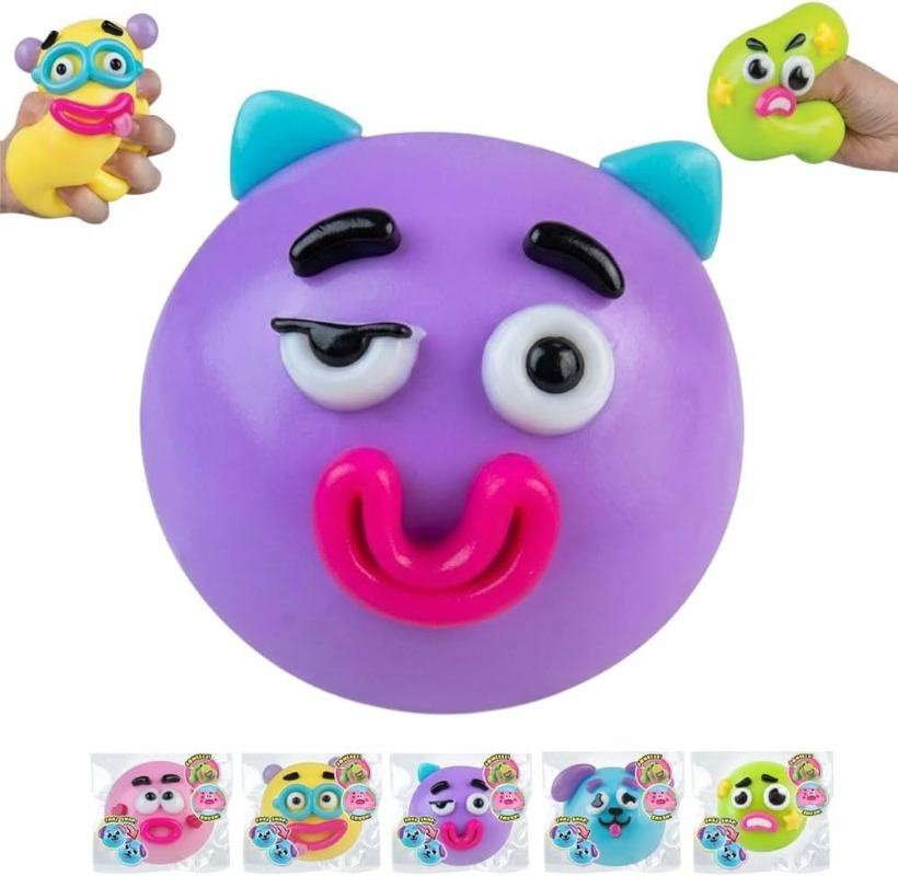 DIY Smushers Squishy Dog Face  - Interactive Squeaky Plush Dog Toy review and price