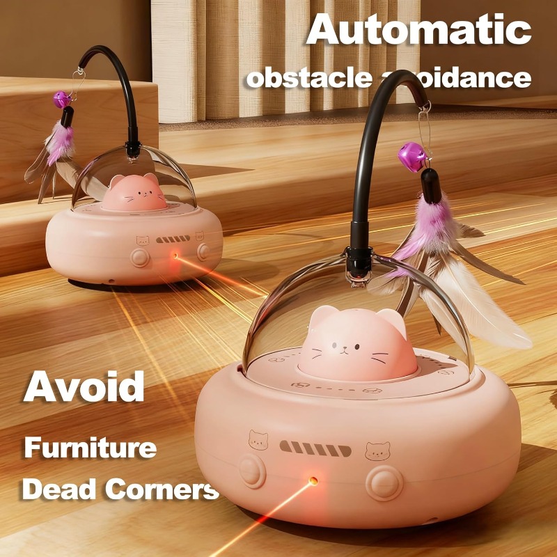 Low Noise 2 in 1 Rechargeable  - Laser Pointer Cat Toy Automatic review and price