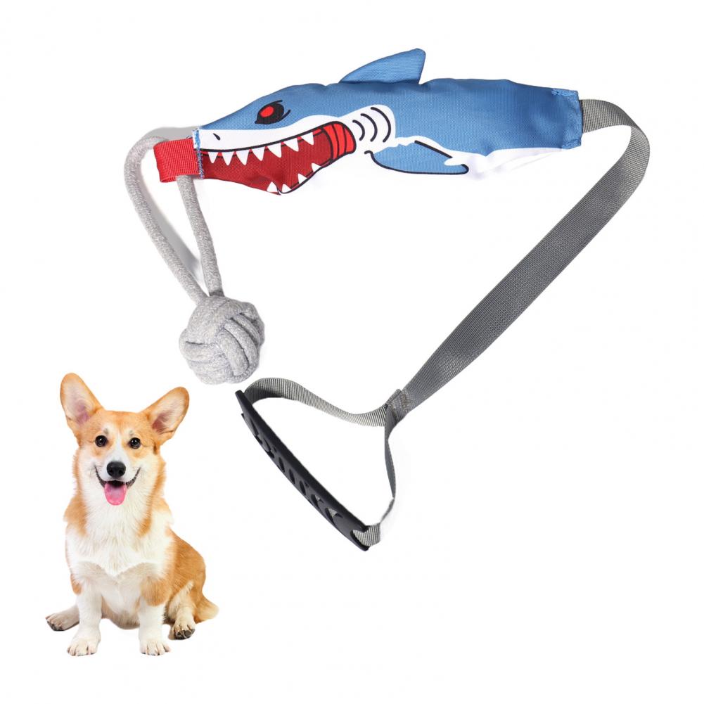 Shark Rope Tug Toy with Suctio - Suction Cup Dog Tug Toy review and price