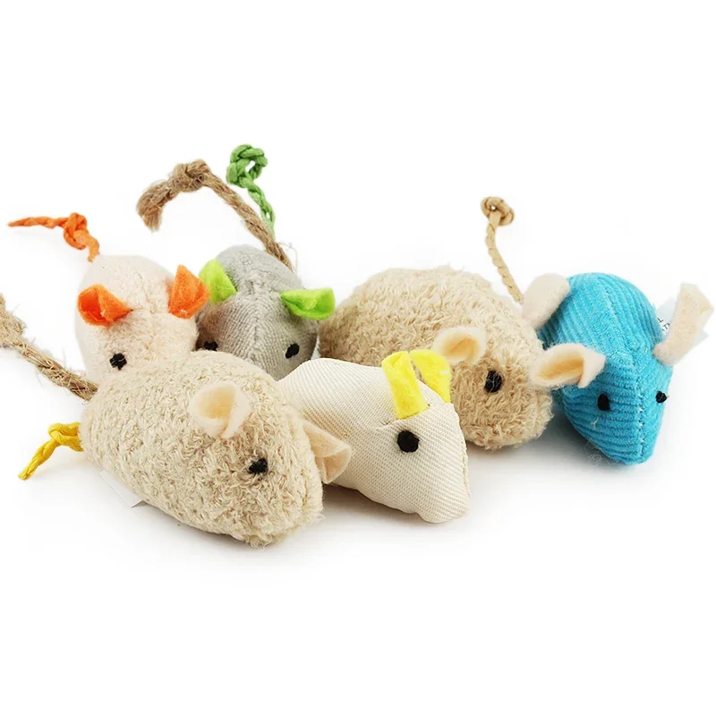 5-200Pcs Pet Toy Interactive P - Catnip Interactive Plush Mouse review and price