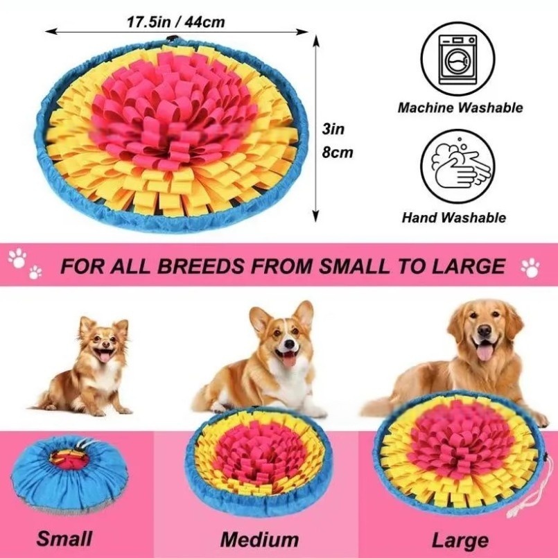 New Pet Sniffing Pad Flower-sh - Snuffle Mat For Dogs review and price