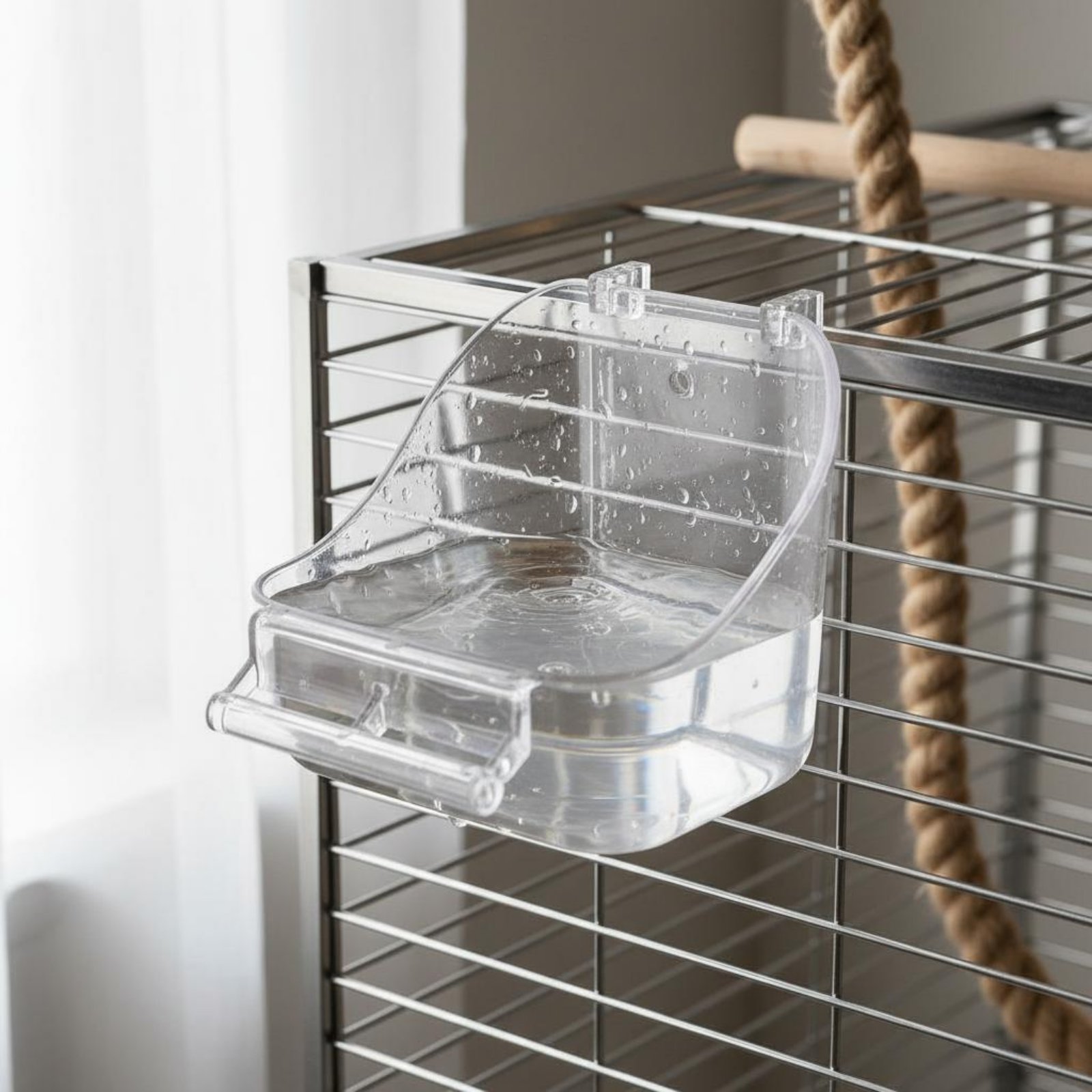 Bird Food Bowl Removable Enclo - Pet Feeders review and price