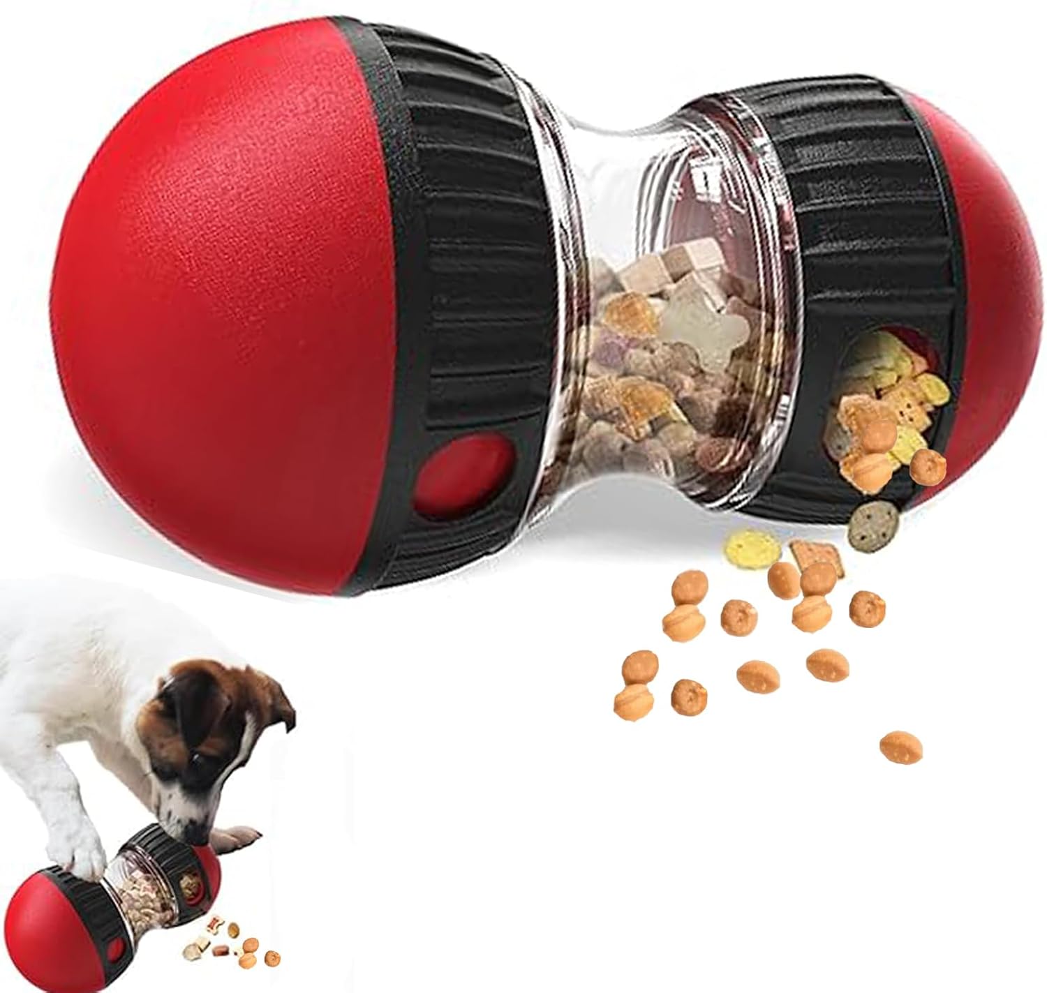 Dog Toys & Adjustable Slow Fee - Dog Puzzle Feeder Toy review and price