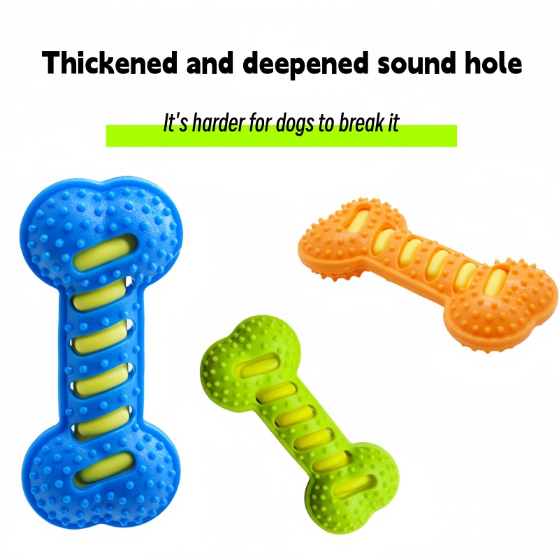 Rubber Bone Dog Molar Stick No - Teeth Cleaning Dog Chew Bone review and price
