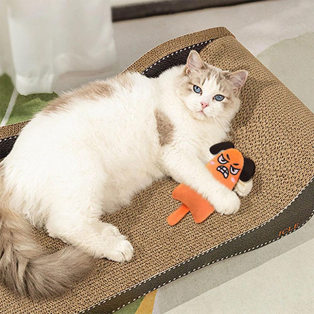 Cartoon Expression Cat Toys Pl - Catnip Interactive Plush Mouse review and price