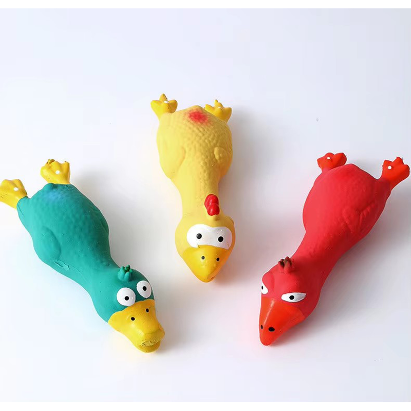Cute Dog Squeak Toy Latex Chic - Interactive Squeaky Plush Dog Toy review and price