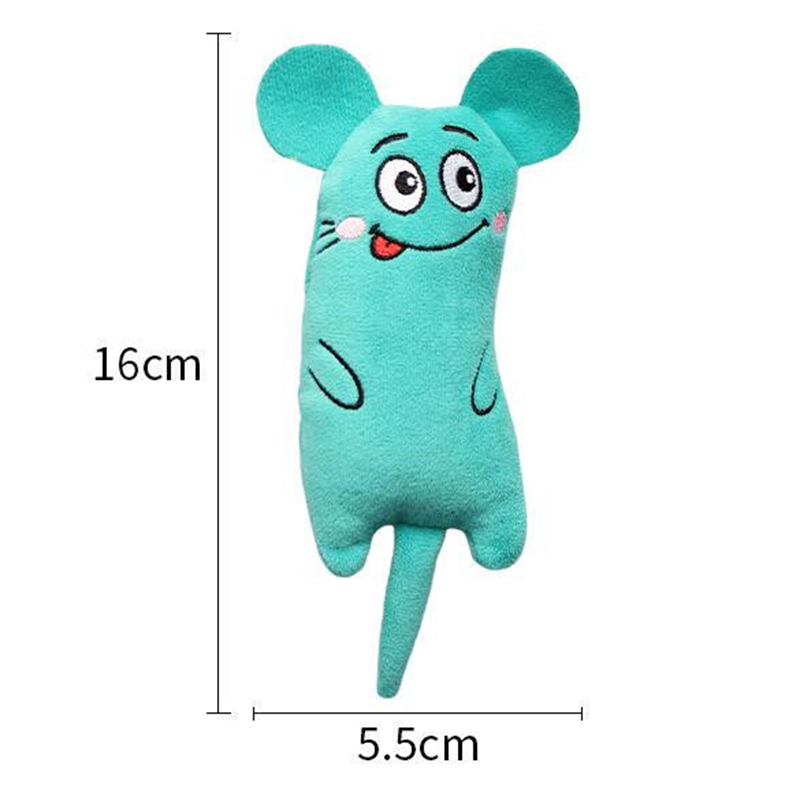 Funny Pet Plush Embroidery Cat - Catnip Interactive Plush Mouse review and price