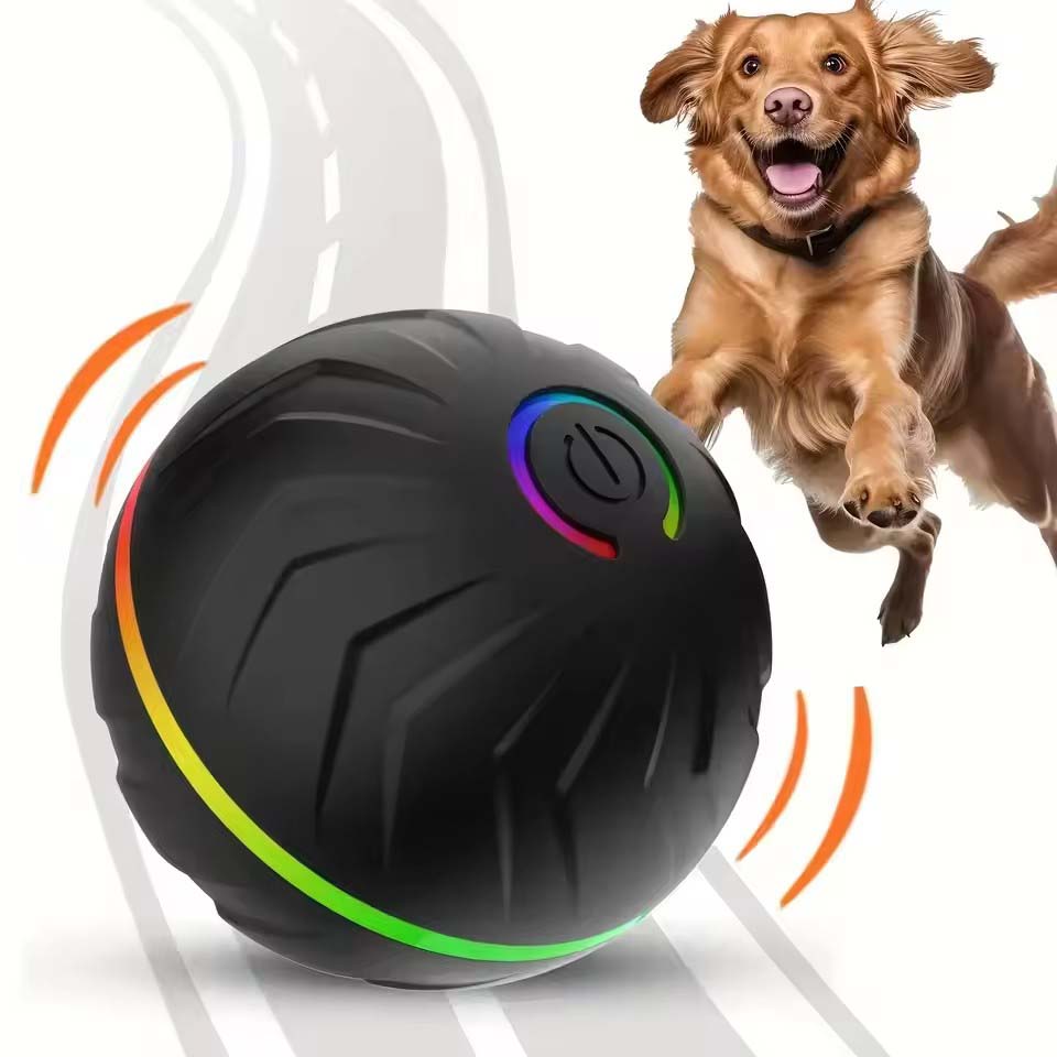 Interactive Smart Dogs Toys Ba - Automatic Moving Dog Ball review and price