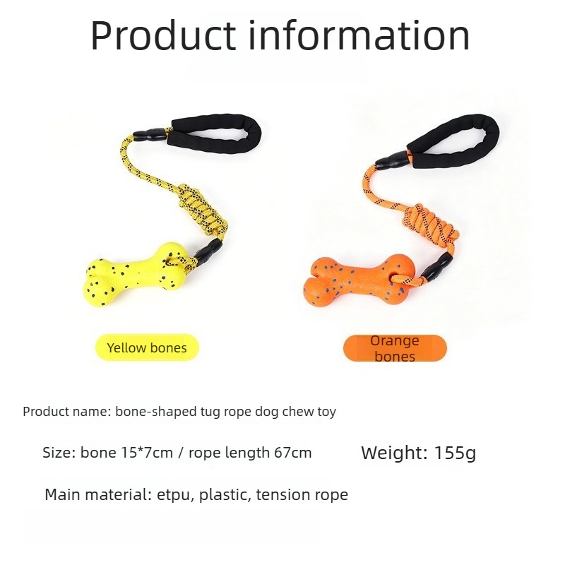Heavy Duty Dog Tug Rope Toy Wi - Dog Rope Toy Aggressive Chewers review and price