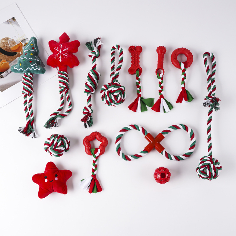 Cross-border dog toy woven rop - Indestructible Dog Chew Toy review and price