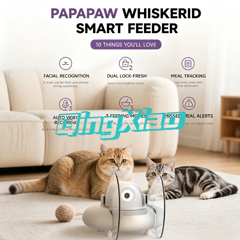 AI Smart Cat Feeder Face Recog - Pet Feeders review and price