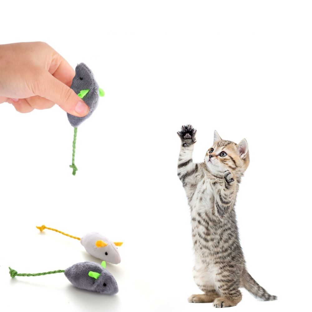 2pcs Funny Plush Soft Interact - Catnip Interactive Plush Mouse review and price