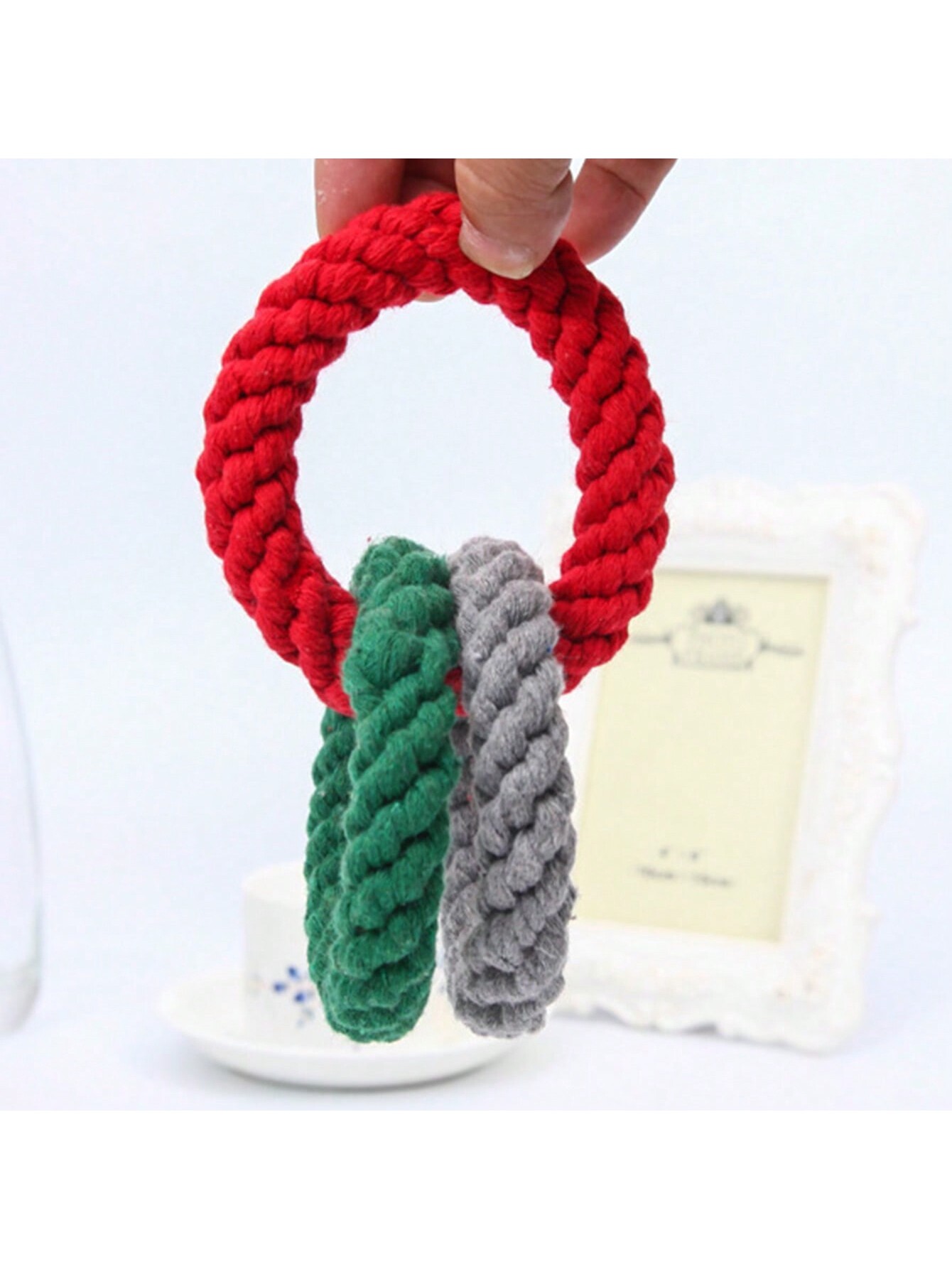 1pc Large Tough Chew Toys for  - Dog Rope Toy Aggressive Chewers review and price