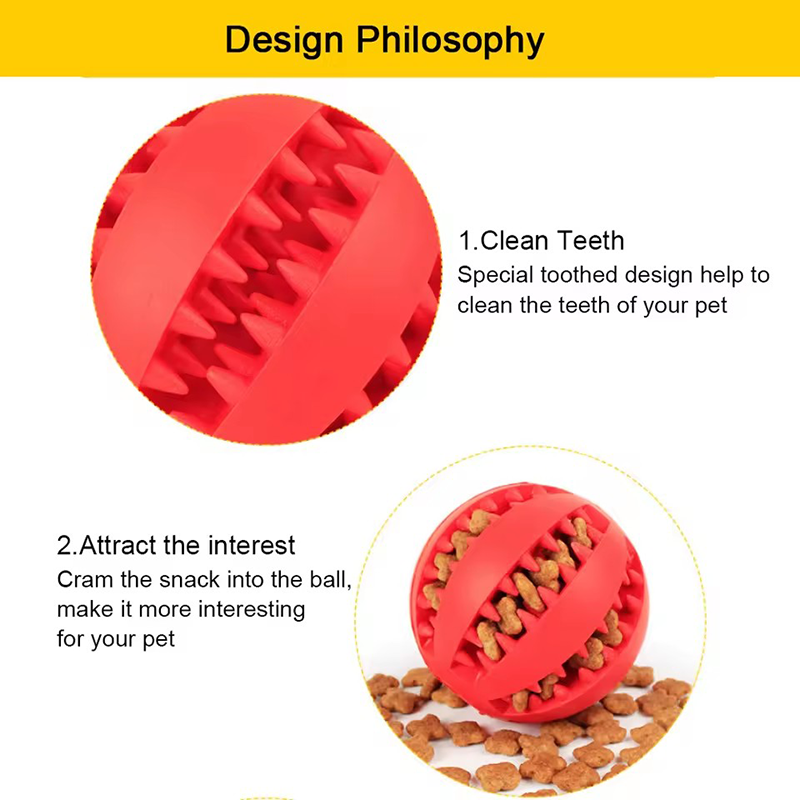 Dog Treat Dispensing Toy Ball  - Dog Puzzle Feeder Toy review and price