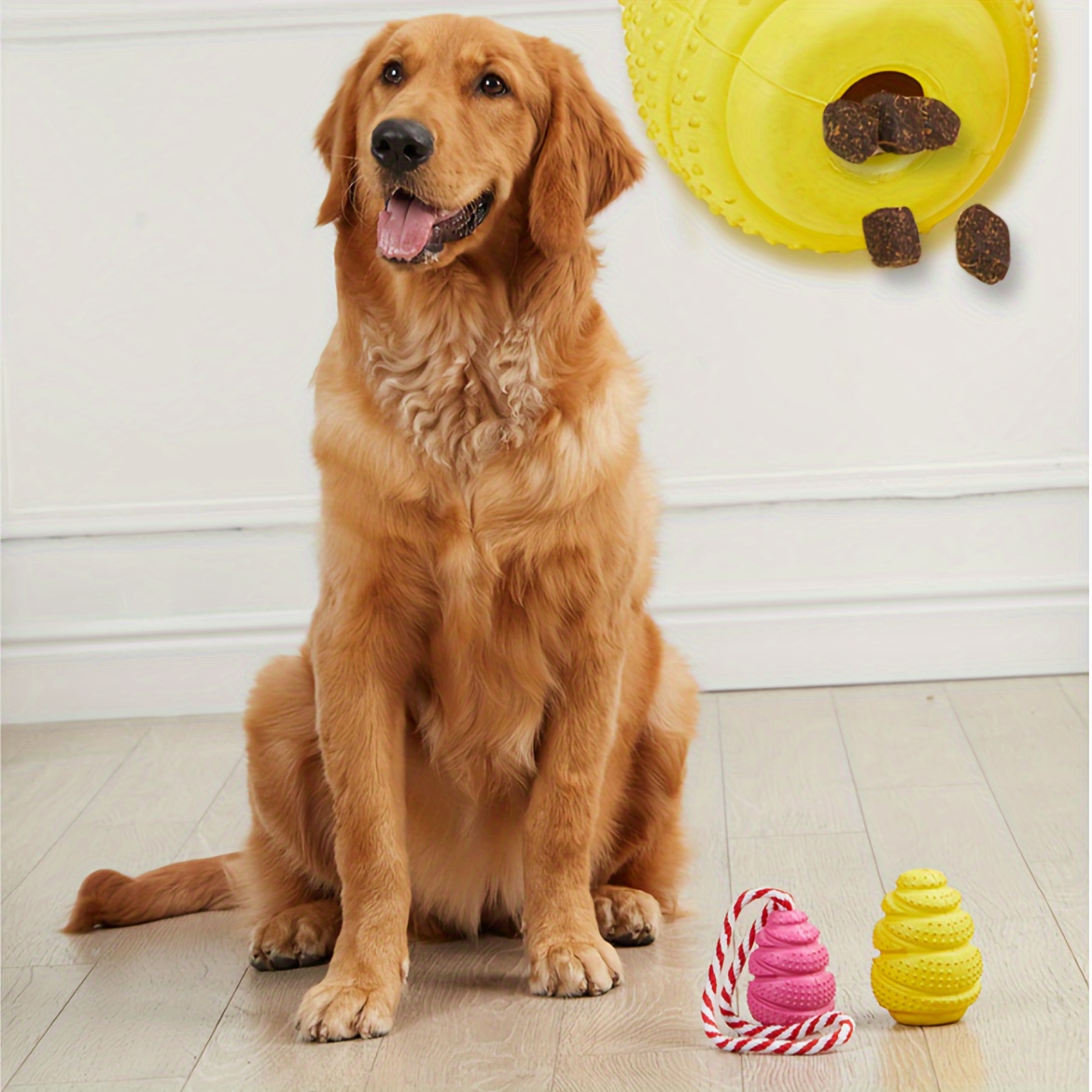 Durable Rubber Dog Chew Toy wi - Rubber Treat Dispensing Dog Toy review and price