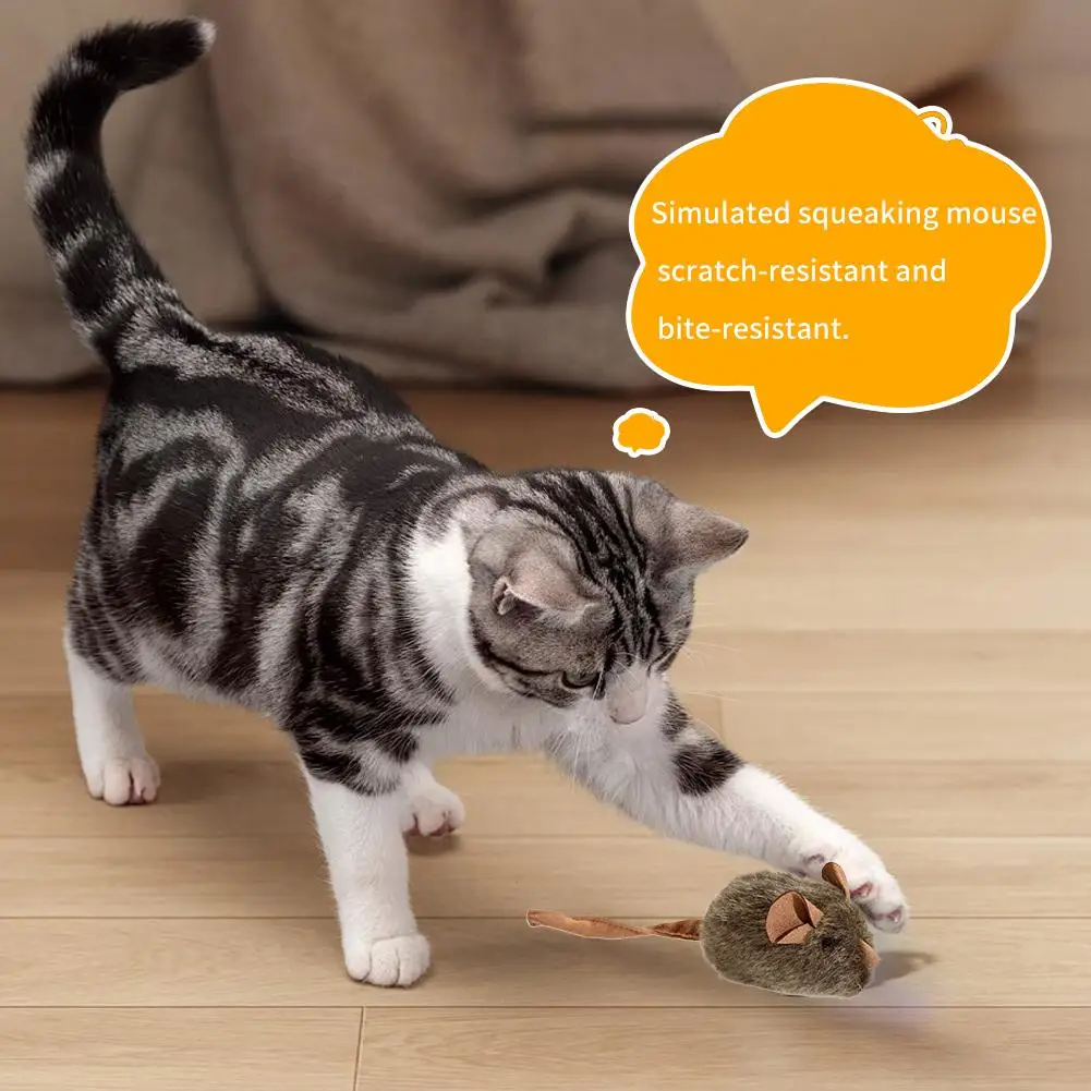 Funny Plush Mice Cat Toy Simul - Catnip Interactive Plush Mouse review and price