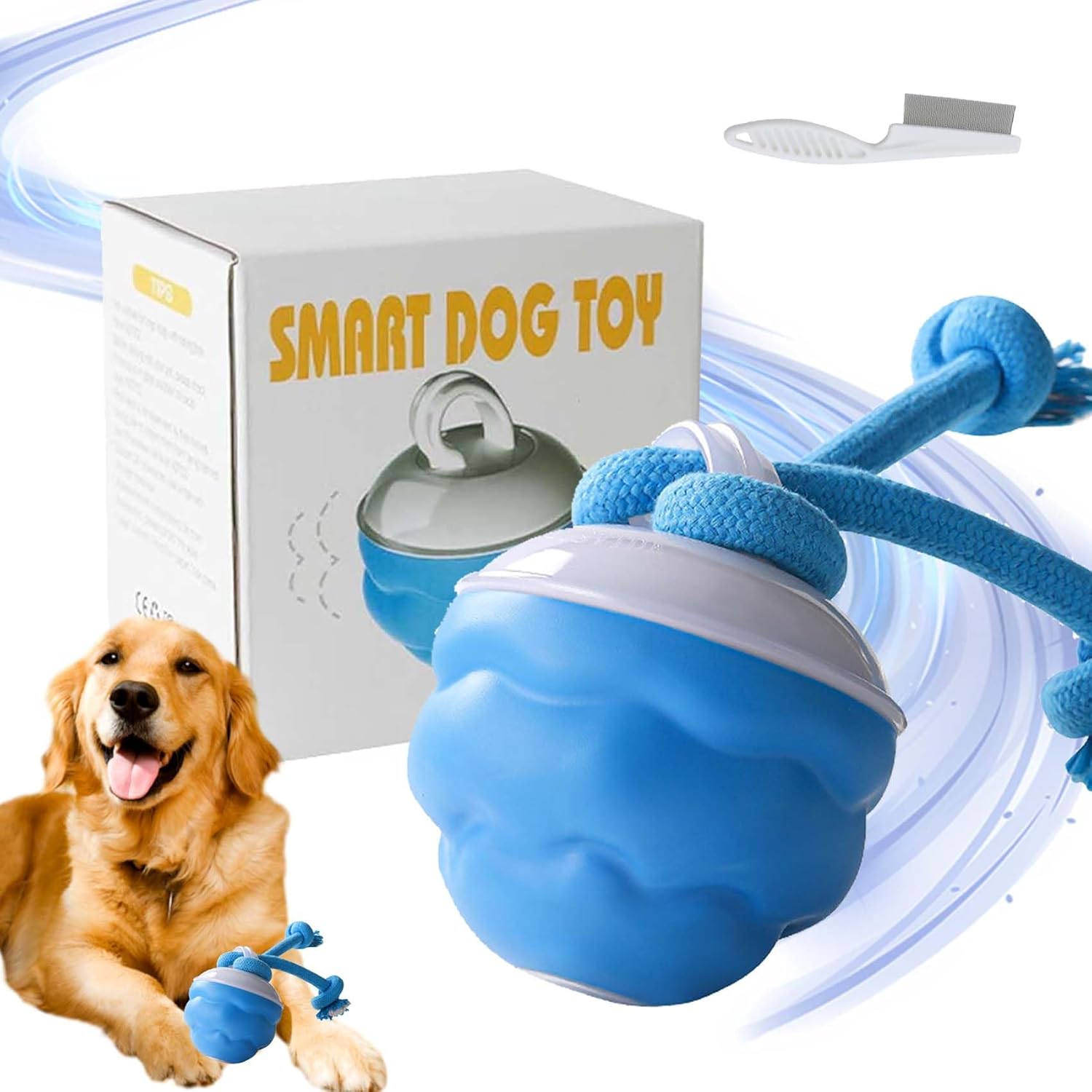 Smart Dog Toy, Automatic Movin - Automatic Moving Dog Ball review and price