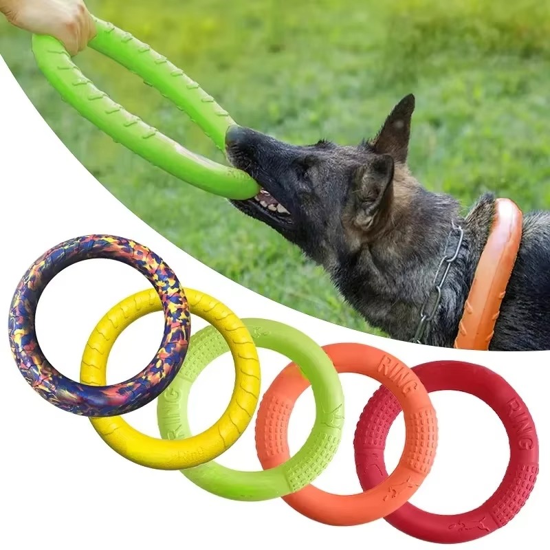 Dog Toys Pet Flying Discs EVA  - Flying Disc Dog Training Toy review and price