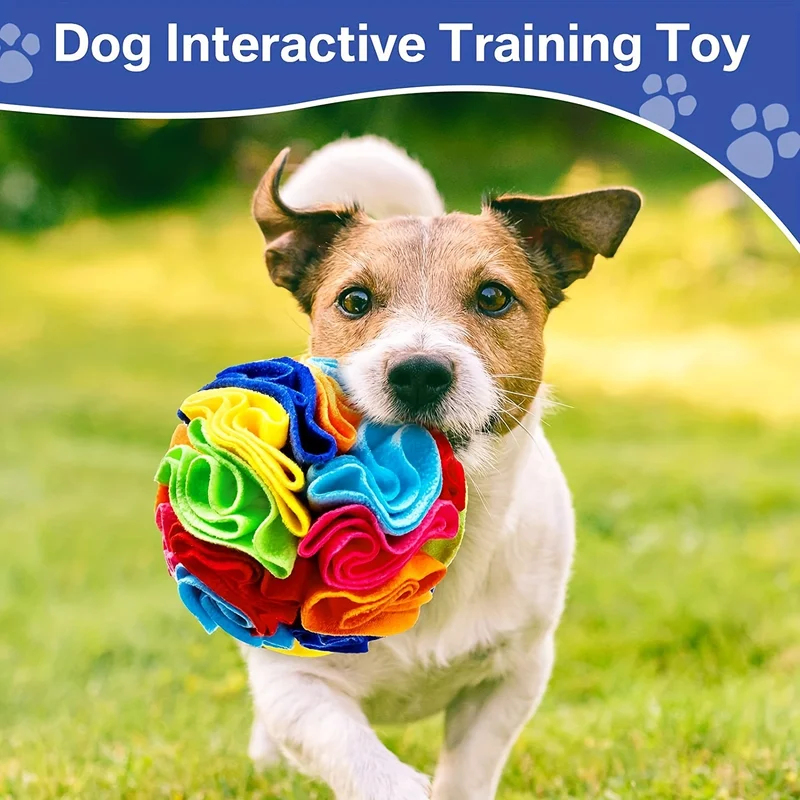 Interactive Dog Toys Snuffle B - Interactive Squeaky Plush Dog Toy review and price