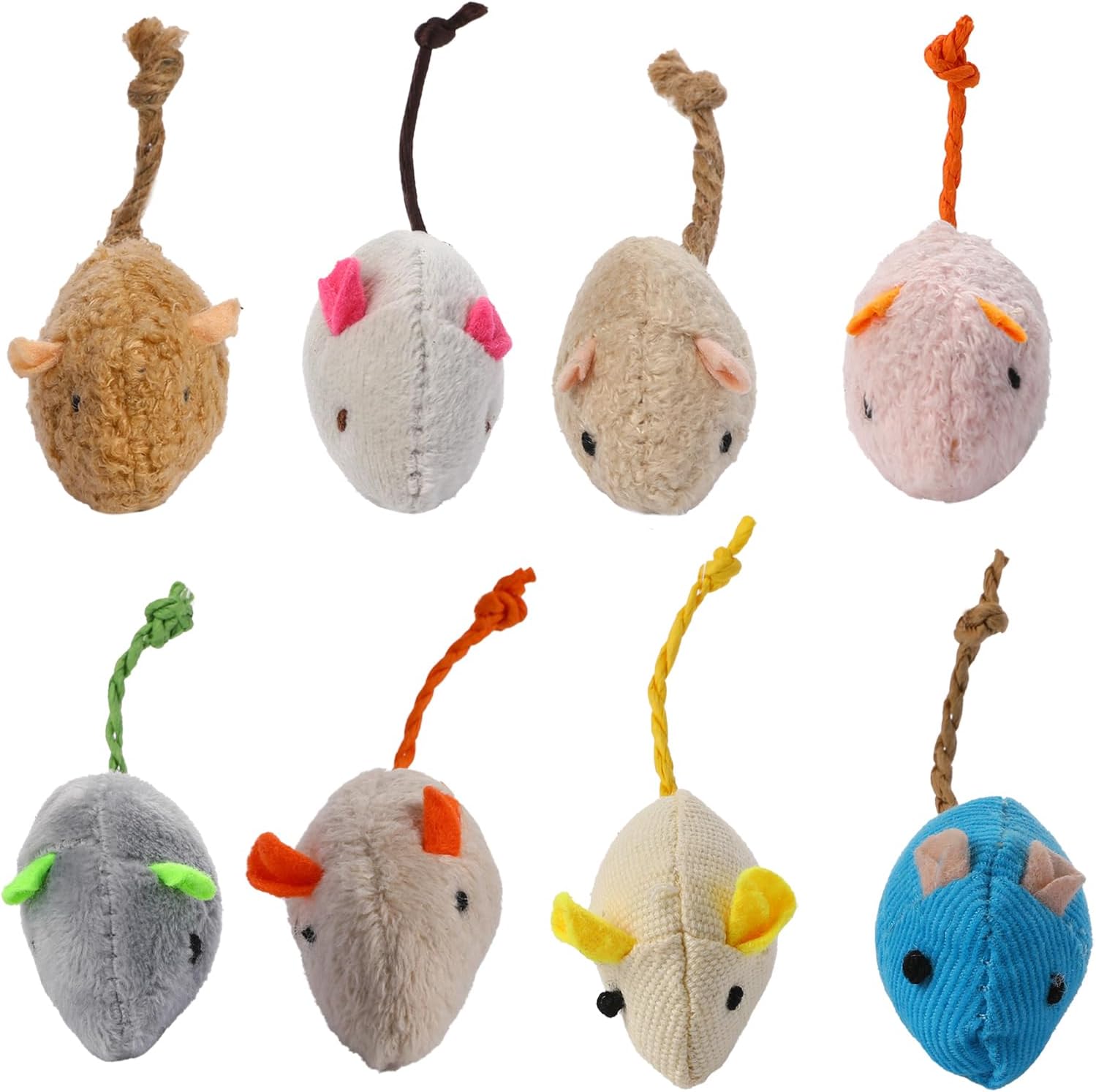 8 Randomly packed interactive  - Catnip Interactive Plush Mouse review and price