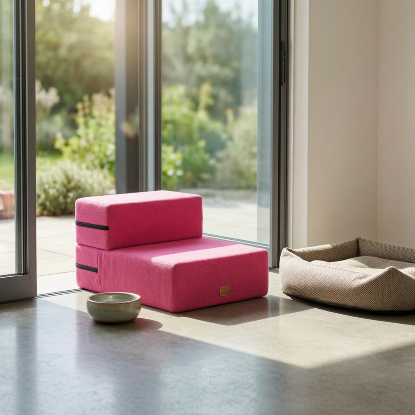 Dog Stair Ramp for Bed with Cu - Pet Beds review and price