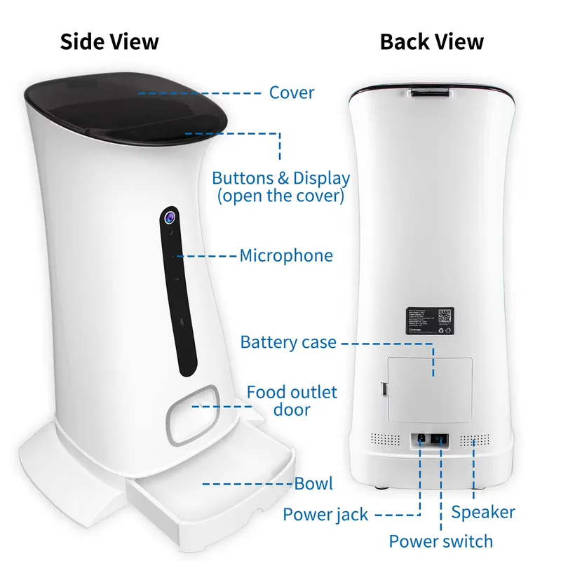 Wifi Pet Feeder Camera For Voi - Pet Feeders review and price