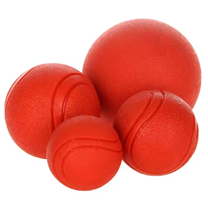 Solid Rubber Dog Bouncy Ball I - Indestructible Dog Chew Toy review and price