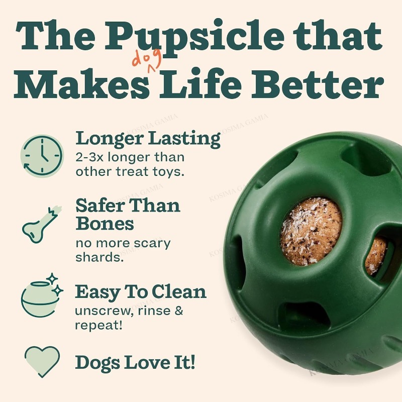 Luxury Modern Interactive Slow - Rubber Treat Dispensing Dog Toy review and price