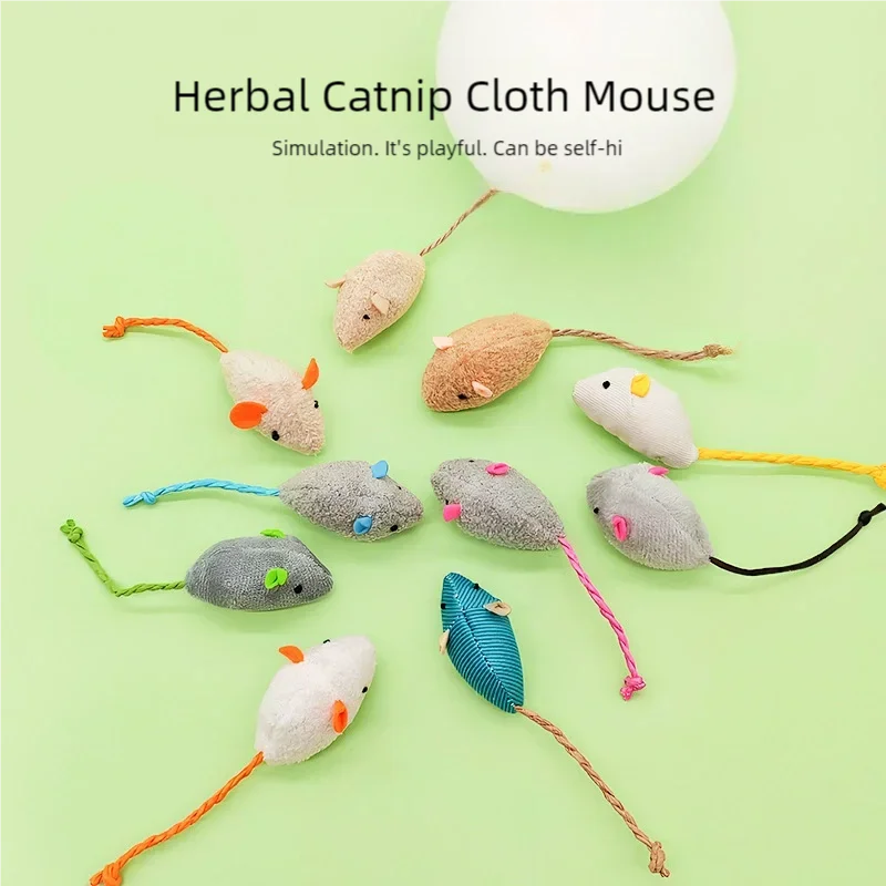 Pet Toy Catnip Mice Cats Toys  - Catnip Interactive Plush Mouse review and price