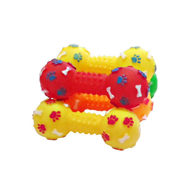 New Pet Dog Squeaky Toy - Dumb - Teeth Cleaning Dog Chew Bone review and price
