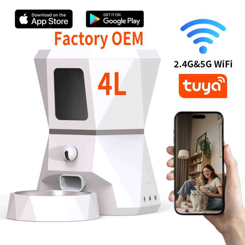 Top-Quality 4L Tuya APP Contro - Pet Feeders review and price