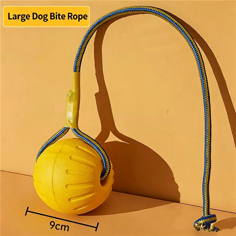 Interactive Dog Toy Ball with  - Indestructible Dog Chew Toy review and price