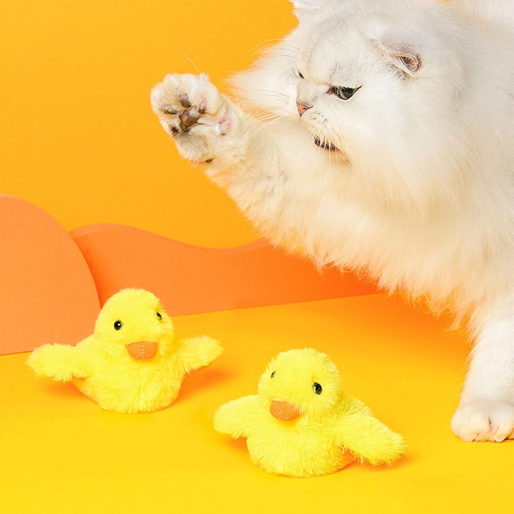 Electric Duck Cat Toy Interact - Catnip Interactive Plush Mouse review and price