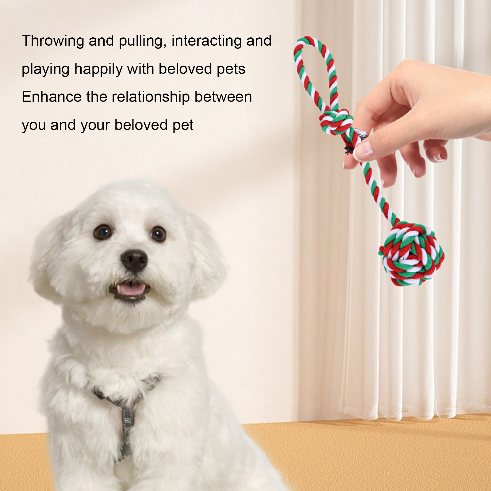 Dog Chew Rope Toys Set Christm - Dog Rope Toy Aggressive Chewers review and price