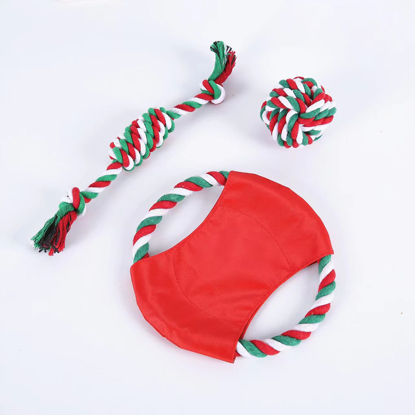 Dog Chew Rope Toys Set Christm - Dog Rope Toy Aggressive Chewers review and price